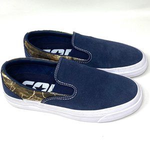 CONVERSE Mens Size ONE STAR CC SLIP Casual Obsidian Blue Canvas Sneakers 168666C